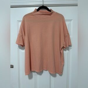 Peach Mock Neck Women's Top - We The Free